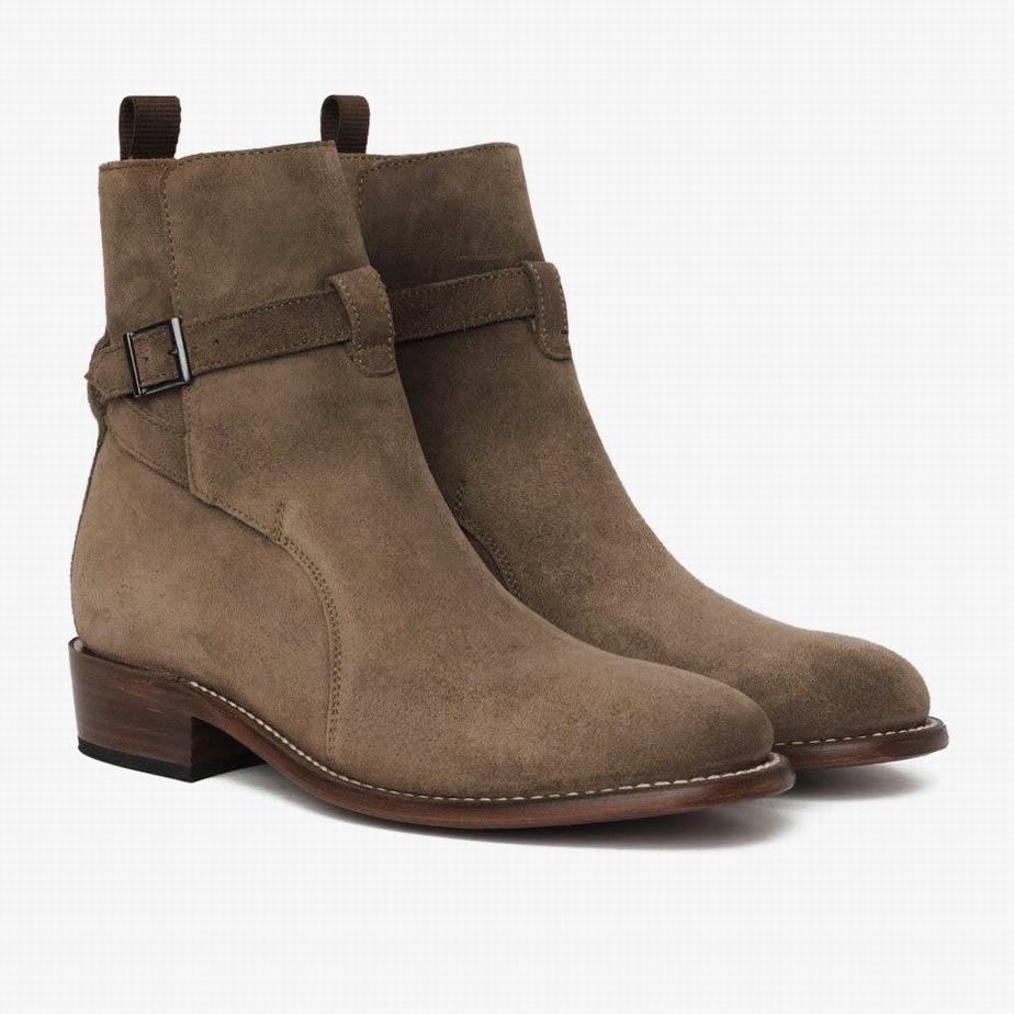 Buty Chelsea Thursday Boots Rogue Męskie Szare Brązowe | UUT6852AP