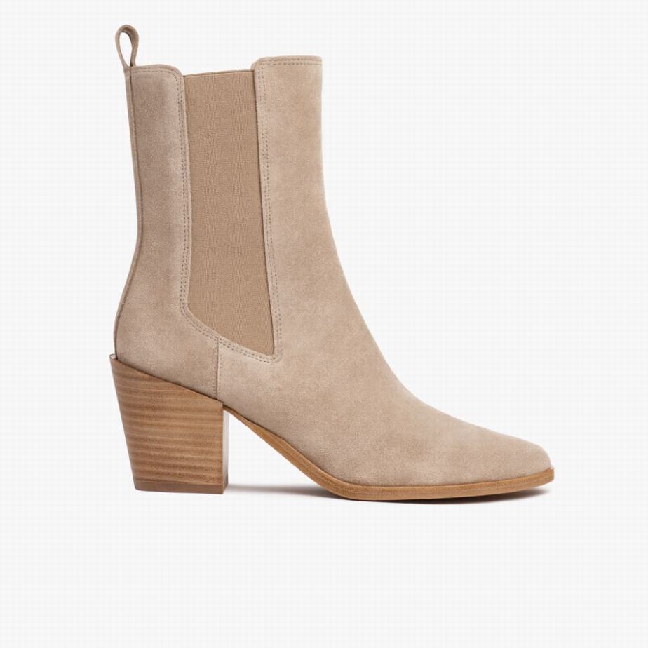 Buty Chelsea Thursday Boots Soho Damskie Brązowe | PRG8642EU