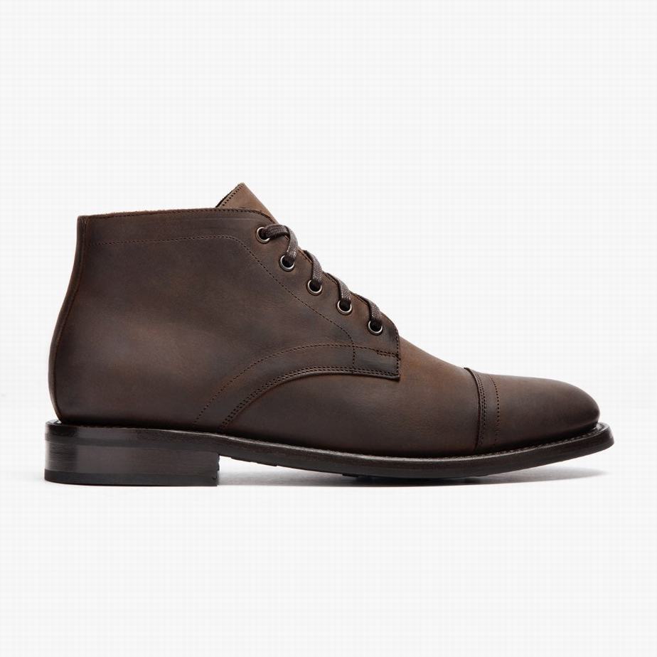 Buty Chukka Thursday Boots Cadet Męskie Brązowe | END497WD