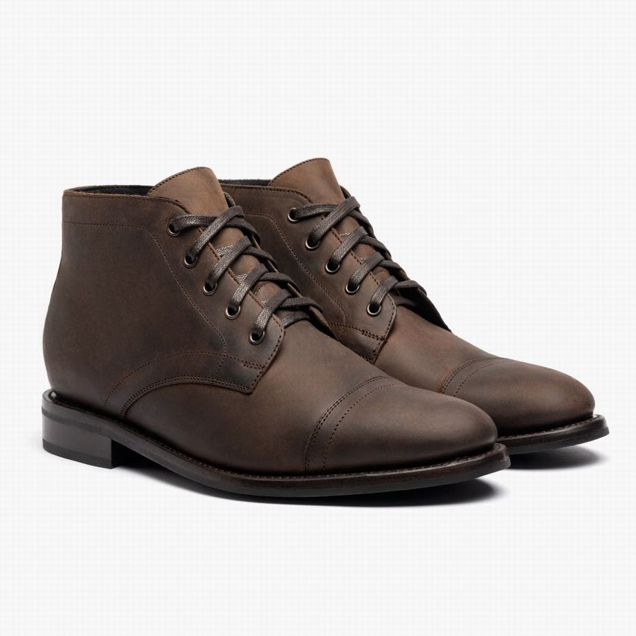 Buty Chukka Thursday Boots Cadet Męskie Brązowe | END497WD