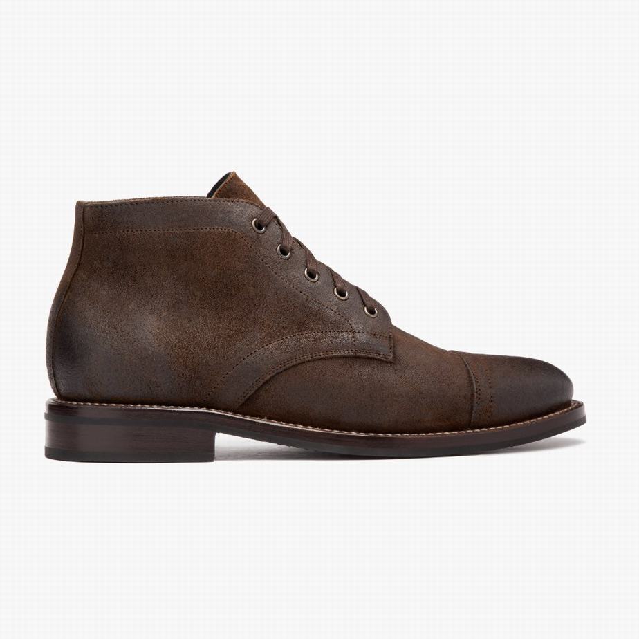 Buty Chukka Thursday Boots Cadet Męskie Mocha | CAW9032YW