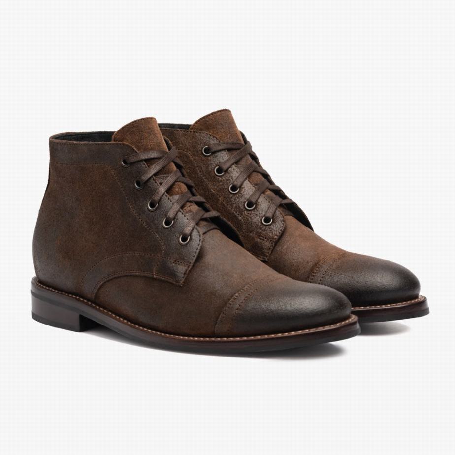 Buty Chukka Thursday Boots Cadet Męskie Mocha | CAW9032YW