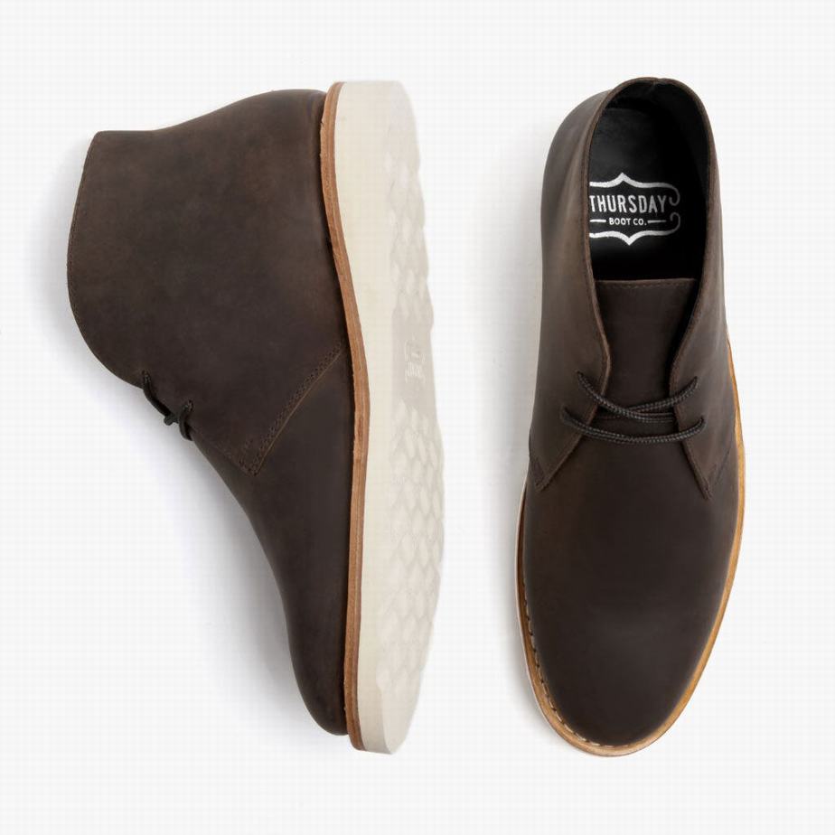 Buty Chukka Thursday Boots Scout Męskie Brązowe | XLN4989AM