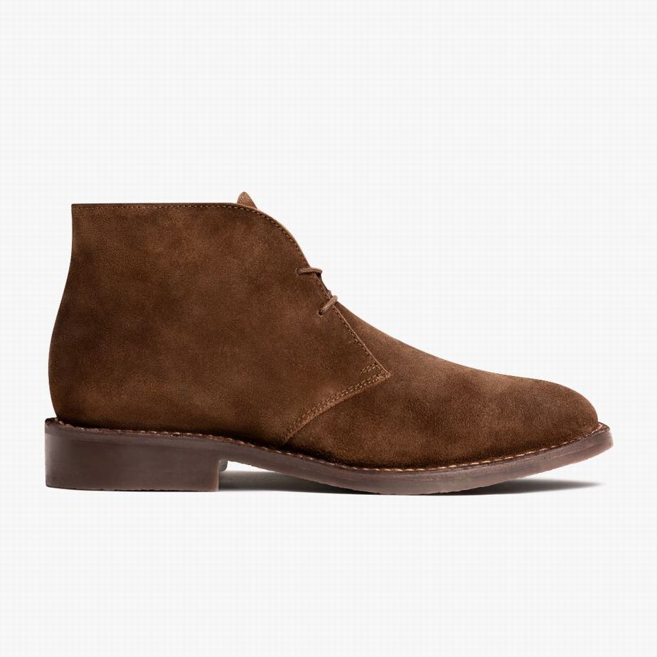 Buty Chukka Thursday Boots Scout Męskie Czekolada | BHZ9086PN