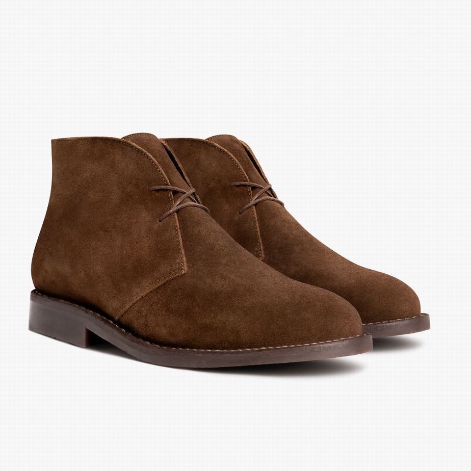 Buty Chukka Thursday Boots Scout Męskie Czekolada | BHZ9086PN