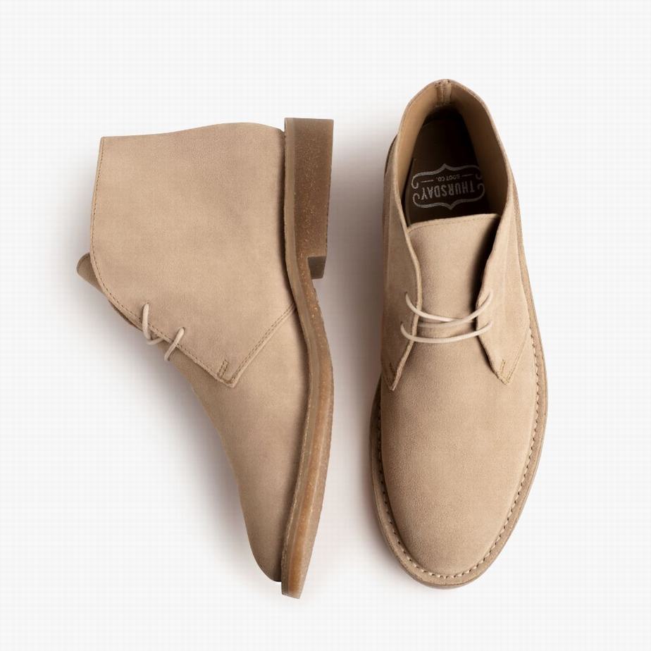 Buty Chukka Thursday Boots Scout Męskie Dune | IIE418OX