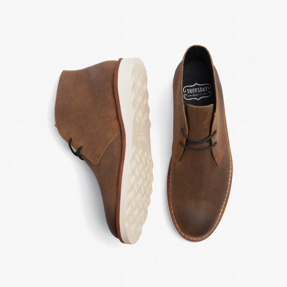 Buty Chukka Thursday Boots Scout Męskie Safari | SMU7670ET