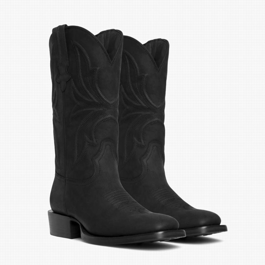 Buty Zachodnie Thursday Boots Desperado Męskie Czarne | TPE7584VY