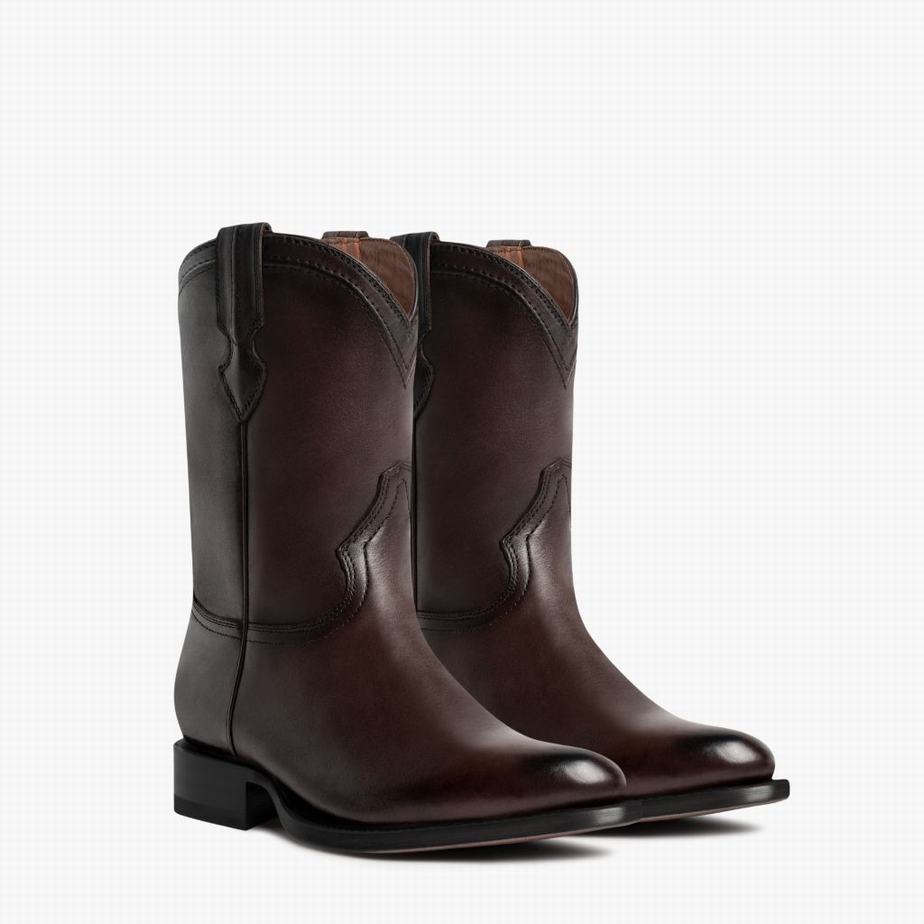 Buty Zachodnie Thursday Boots Frontier Męskie Brązowe | FKX2638UY