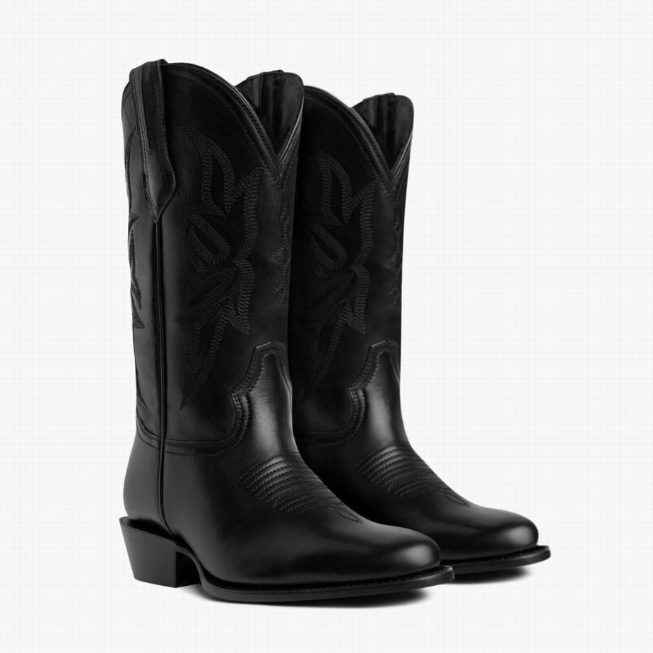 Buty Zachodnie Thursday Boots Maverick Męskie Czarne | UHP4092FV