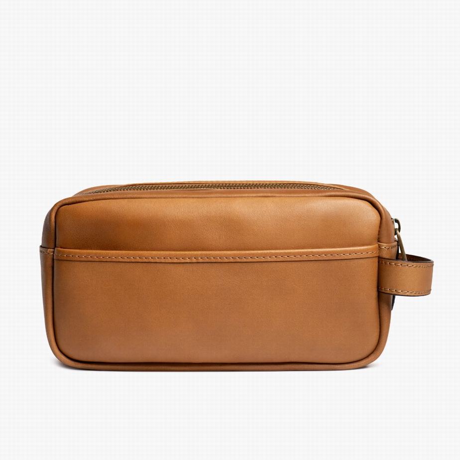 Kosmetyczki Thursday Boots Dopp Kit Męskie Toffee | JXD301DT