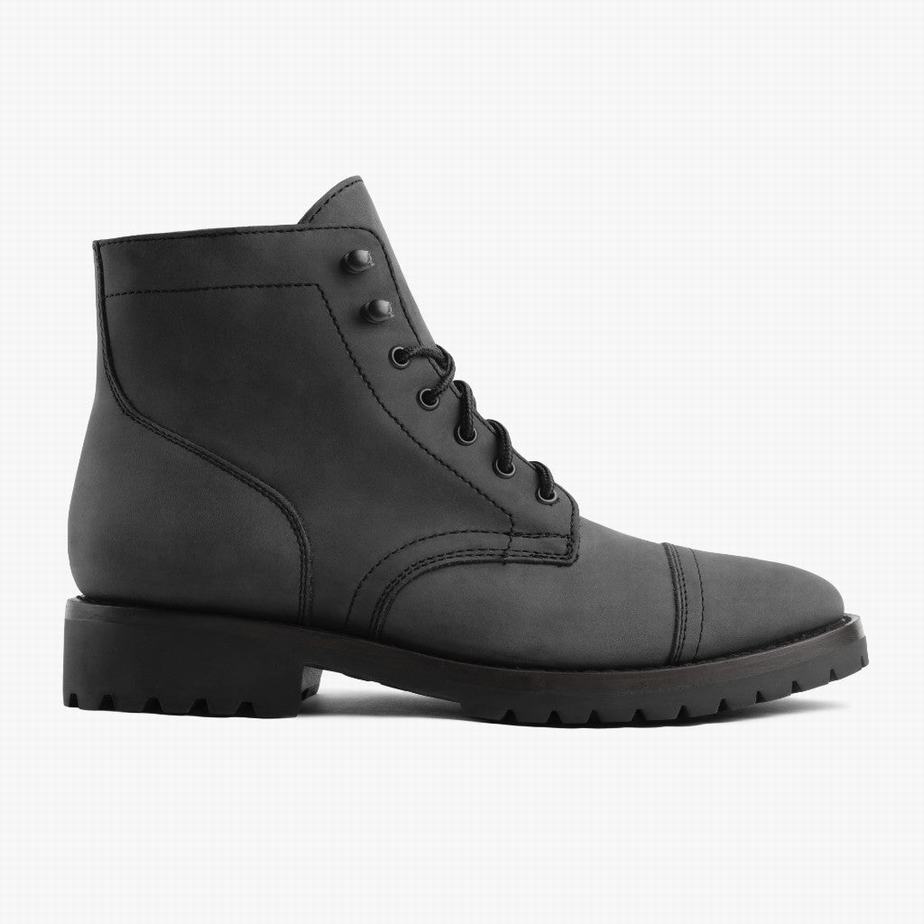 Kozaki Sznurowane Thursday Boots Captain StormKing® Męskie Szare | JCO5432OI