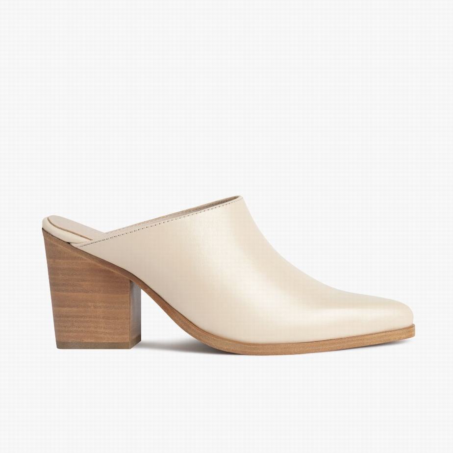 Mules Thursday Boots Summer Damskie Białe | JSG447TM