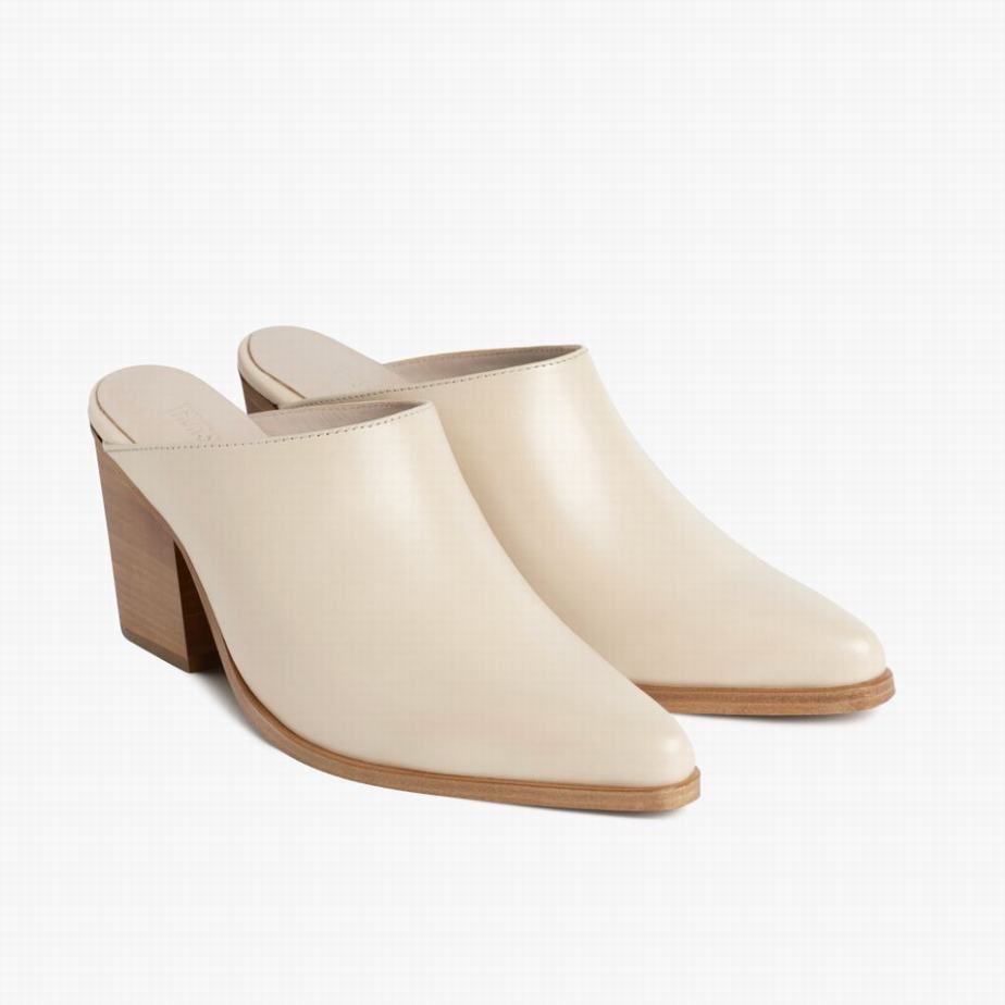 Mules Thursday Boots Summer Damskie Białe | JSG447TM