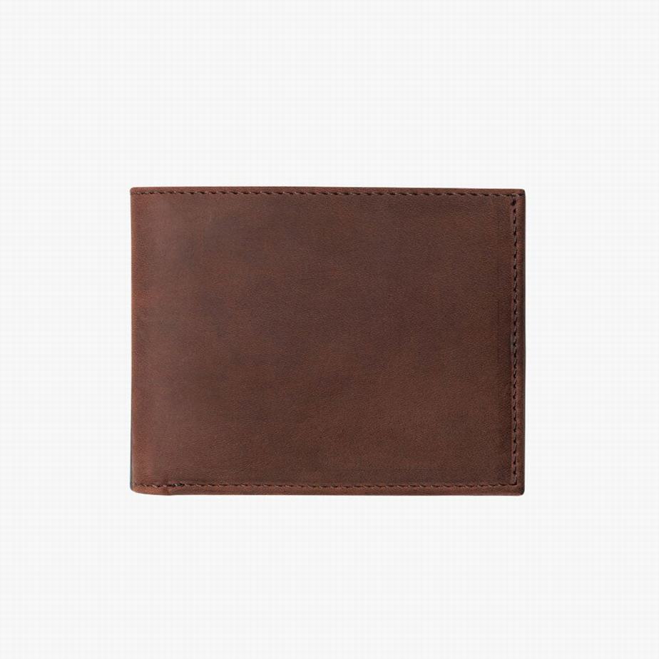 Portfele Thursday Boots Bifold Męskie Czekolada | KFP5886PU